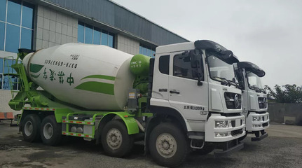 中集凌宇燃氣版混凝土攪拌車成功交付，助力峨眉地區綠色建材運輸